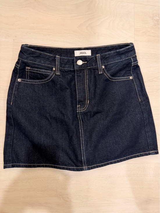 Just Black Dresses & Skirts - Just Black Indigo Denim Mini Skirt